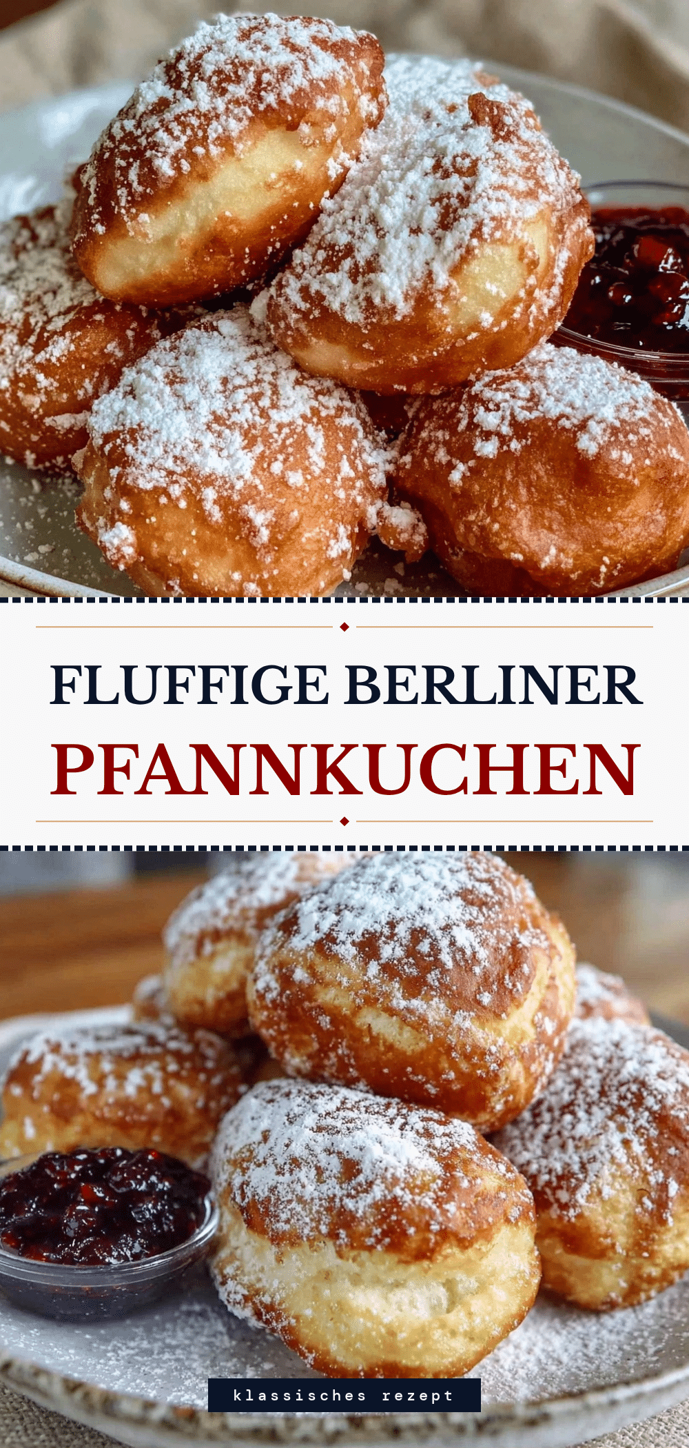 Einfache Berliner Pfannkuchen mit Pflaumenmus: So geht’s perfekt 5 Einfache Berliner Pfannkuchen mit Pflaumenmus recipe