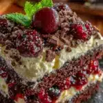 einfache Schwarzwälder Kirschtorte - featured image