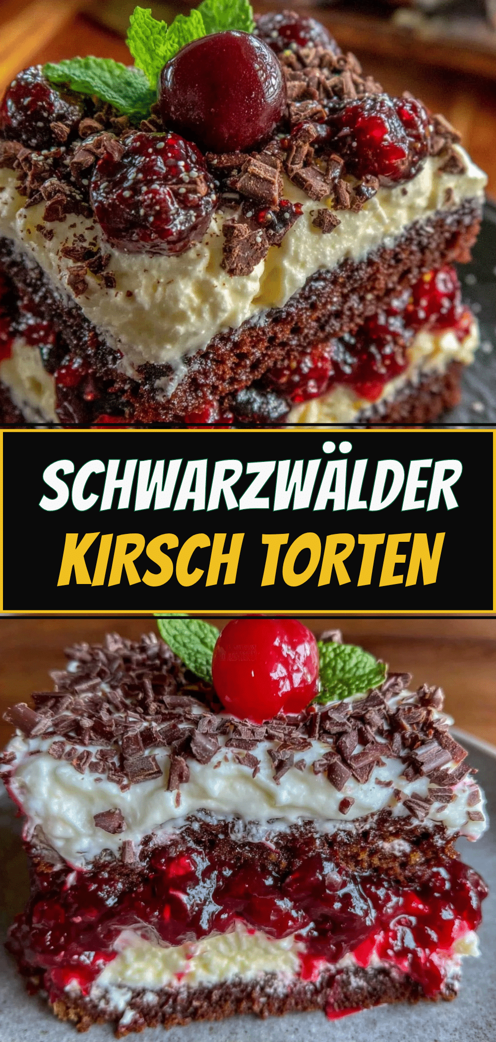 Einfache Schwarzwälder Kirschtorte: Der einfachste Weg 5 einfache Schwarzwälder Kirschtorte recipe