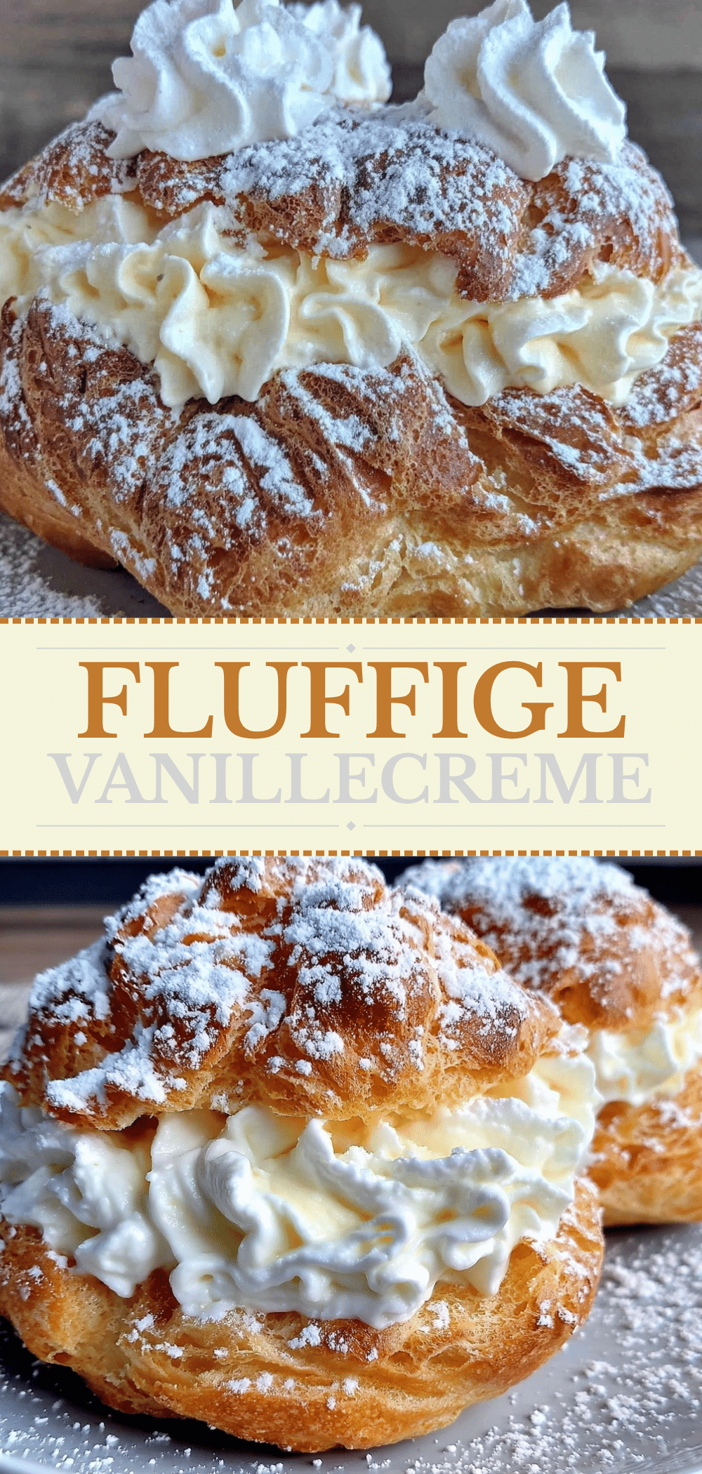 Einfache Windbeutel mit Vanillecreme für Anfänger 5 einfache Windbeutel mit Vanillecreme für Anfänger recipe