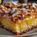 Einfache Zitronige Butterschnitten mit Mandeln - featured image