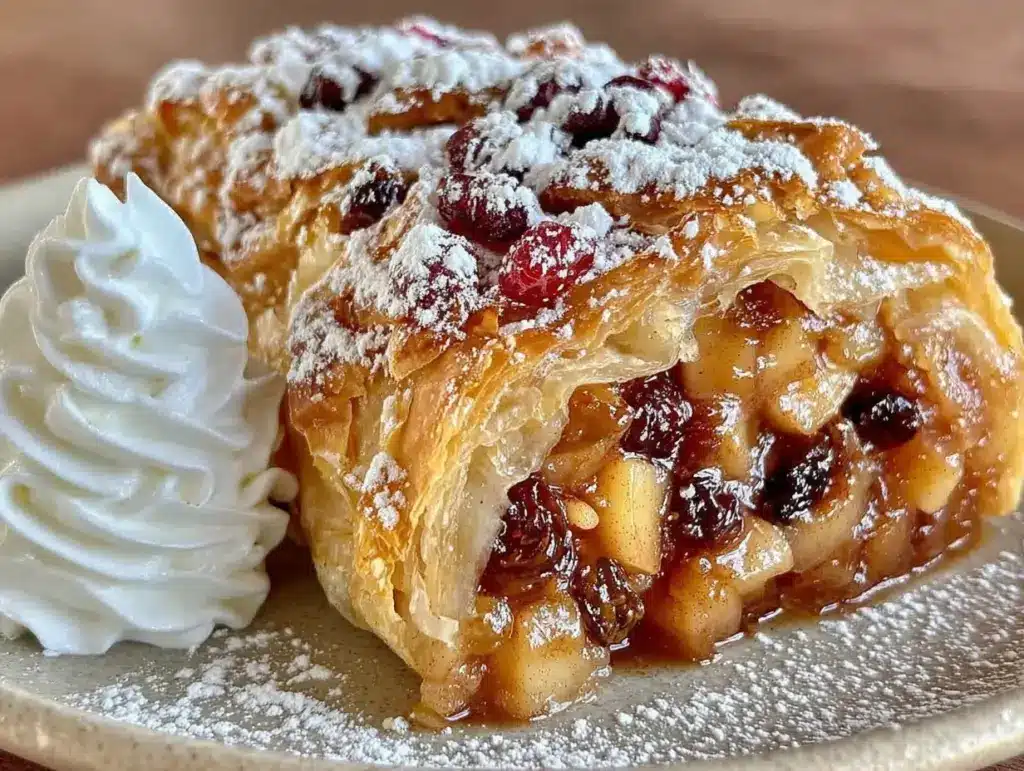 einfacher Apfelstrudel - featured image