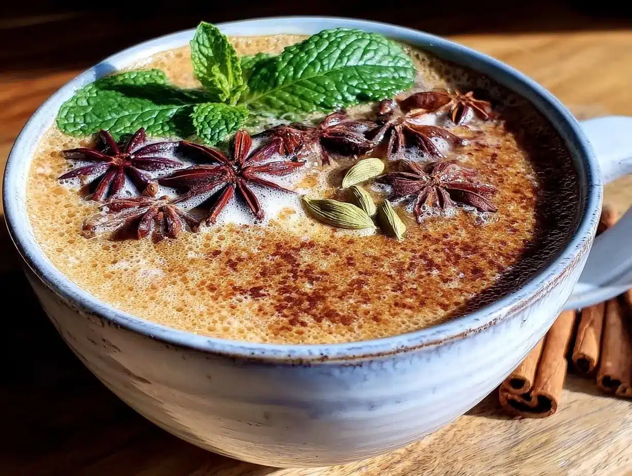 Einfacher Chai Latte: 5 Zutaten, kein Stress 4 einfacher Chai Latte preparation steps