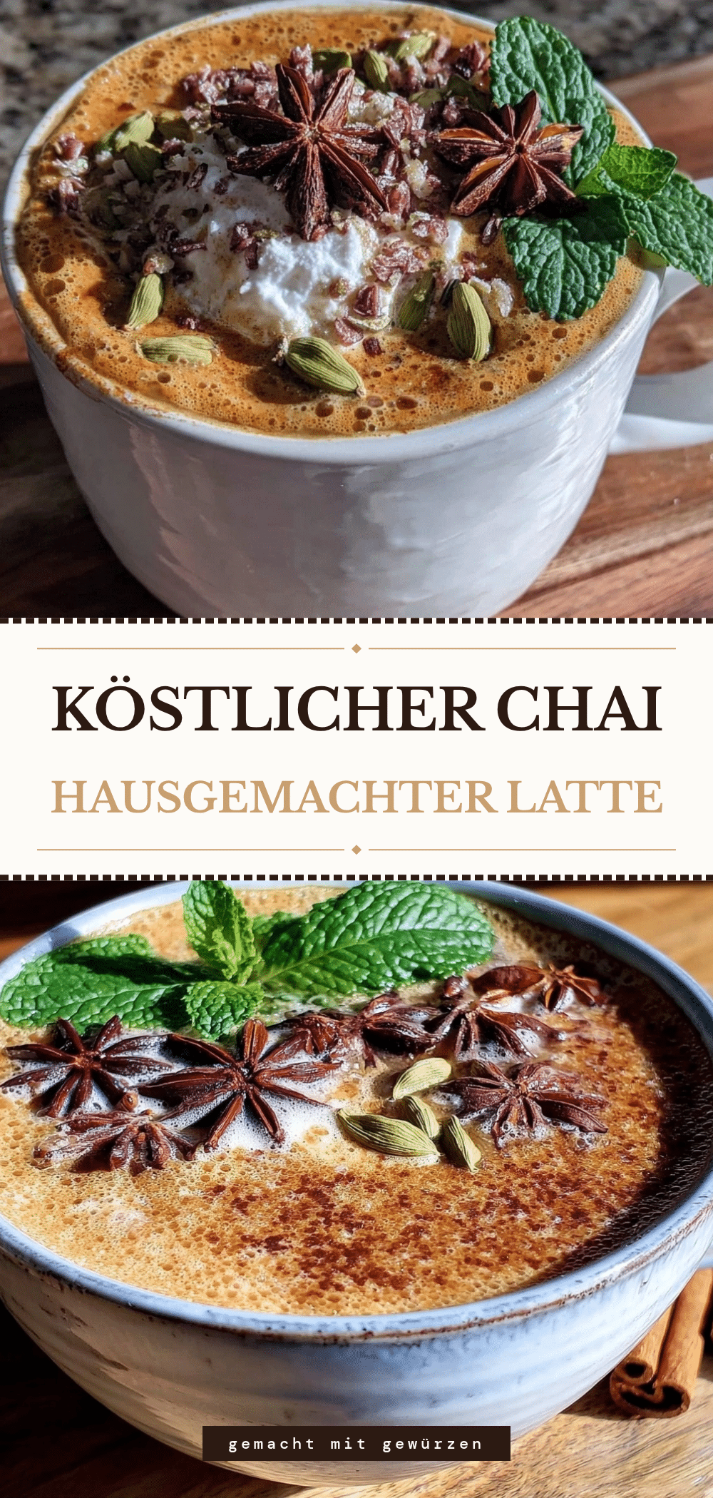 Einfacher Chai Latte: 5 Zutaten, kein Stress 5 einfacher Chai Latte recipe