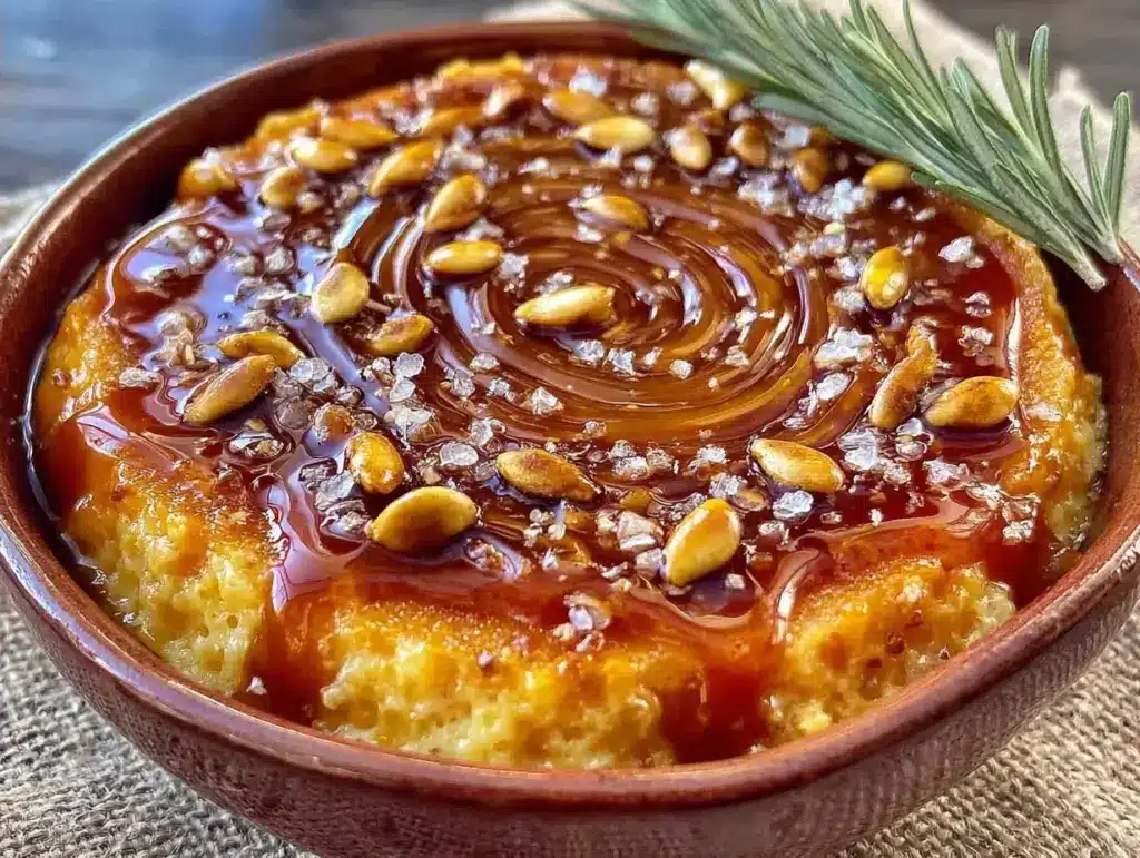 Einfacher Erntedankfest Kürbis-Karamell Pudding - featured image