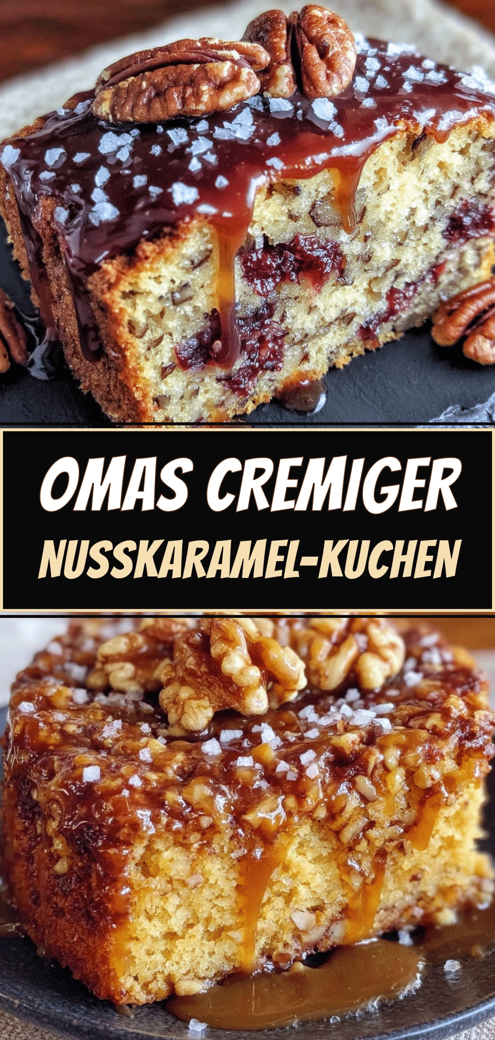 Einfacher Nusskuchen mit Karamellglasur: 4 Zutaten, nie fehlerhaft 5 Einfacher Nusskuchen mit Karamellglasur recipe
