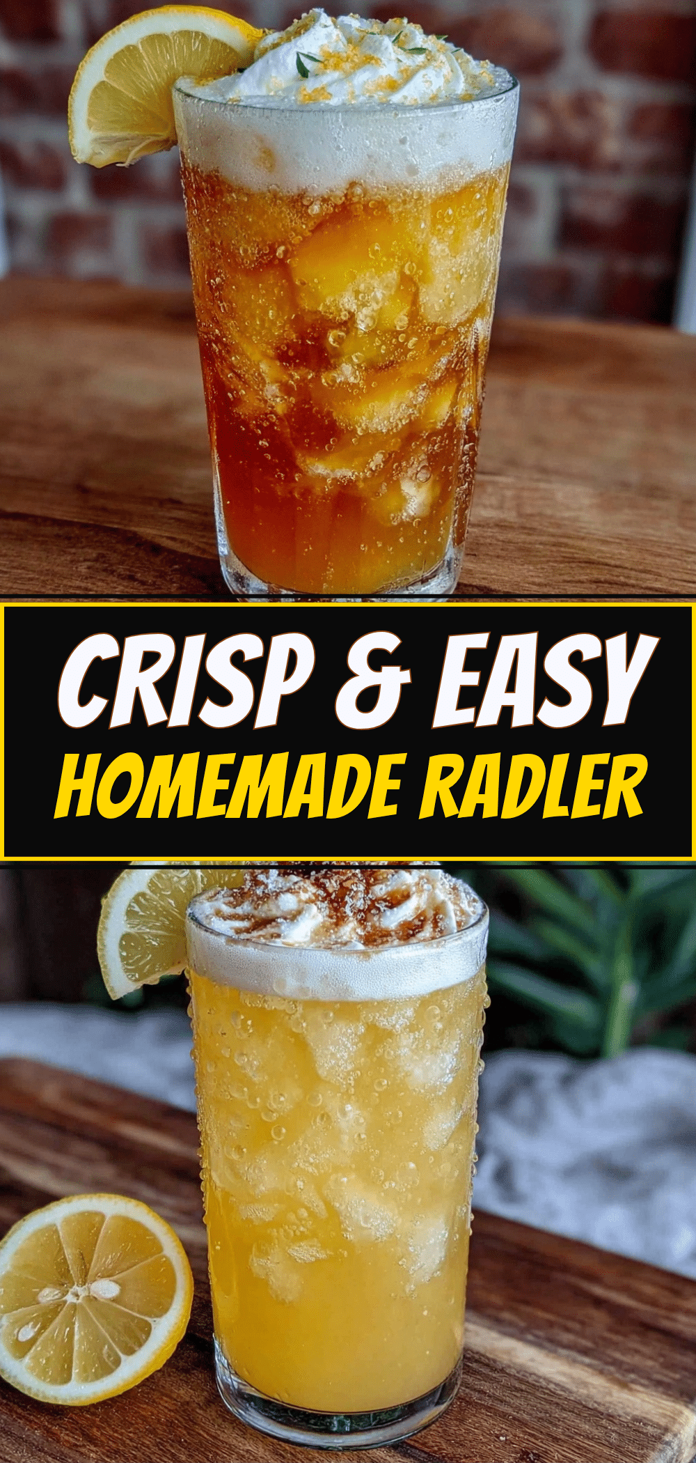 Einfacher Radler selbst gemacht: 3 Zutaten, kein Stress 5 einfacher Radler recipe