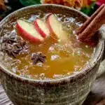 einfacher warmer Apfelpunsch mit Nelken - featured image