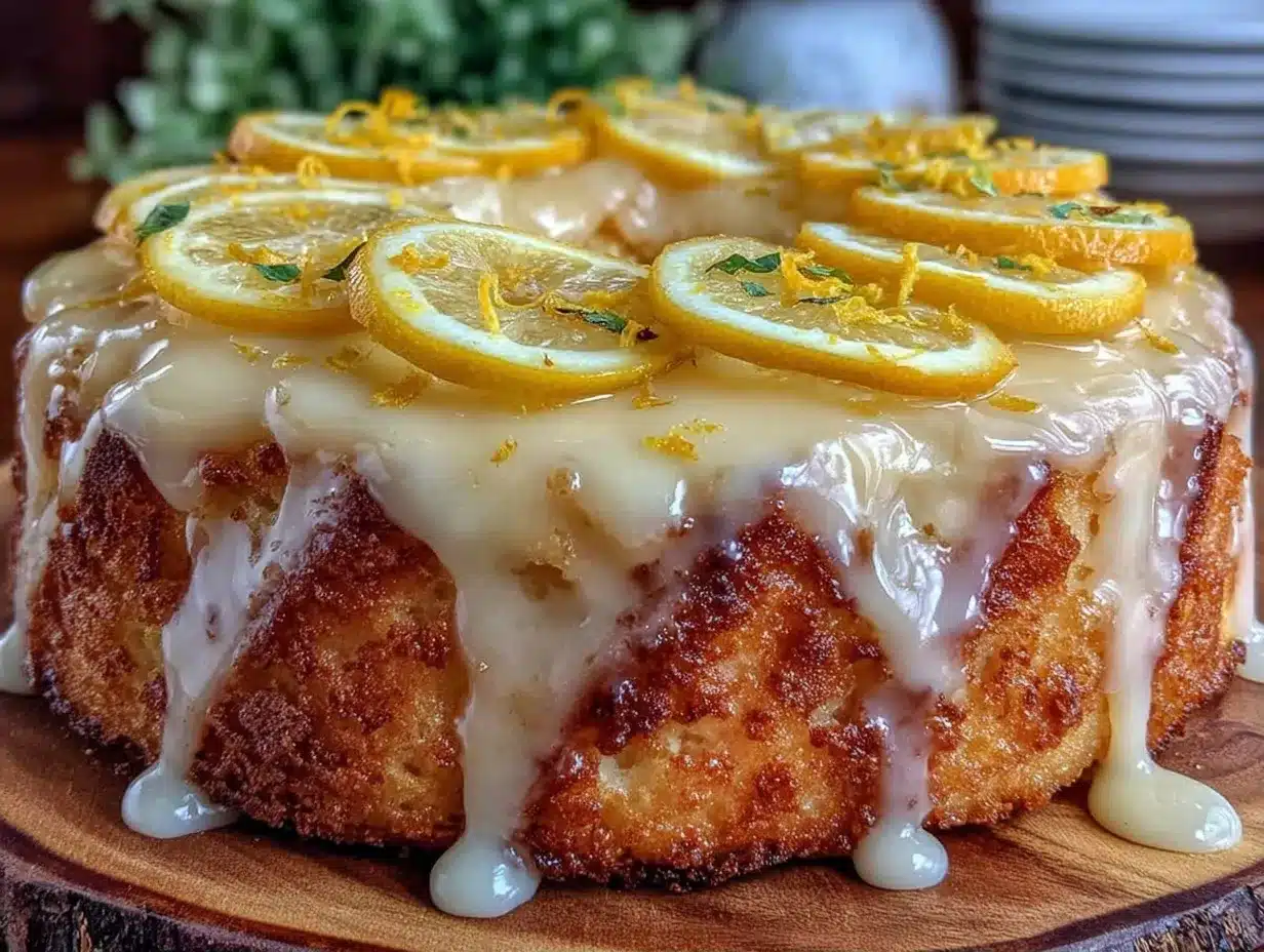 Einfacher Zitronen-Joghurt Kuchen: Der perfekte Anfänger-Klassiker 4 Einfacher Zitronen-Joghurt Kuchen ohne Mixer preparation steps