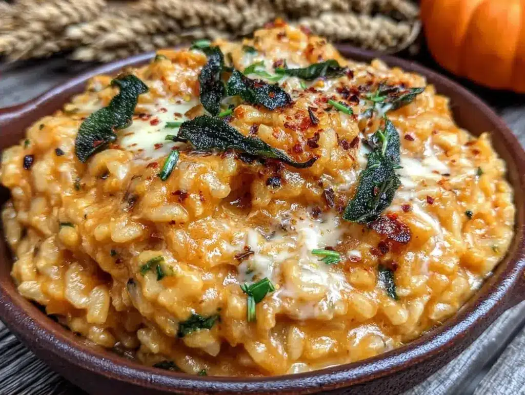 Einfaches Erntedankfest Kürbisrisotto - featured image