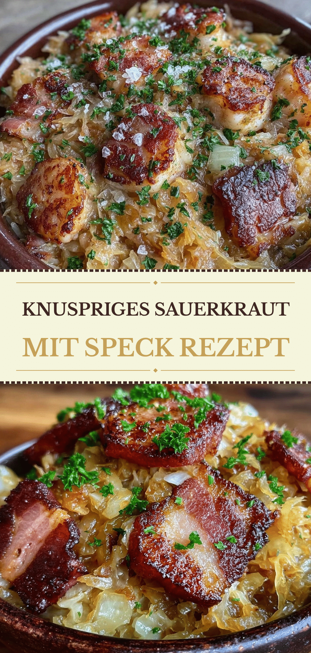 Einfaches Sauerkraut mit Speck: So gut wie bei Oma 5 einfaches Sauerkraut mit Speck recipe