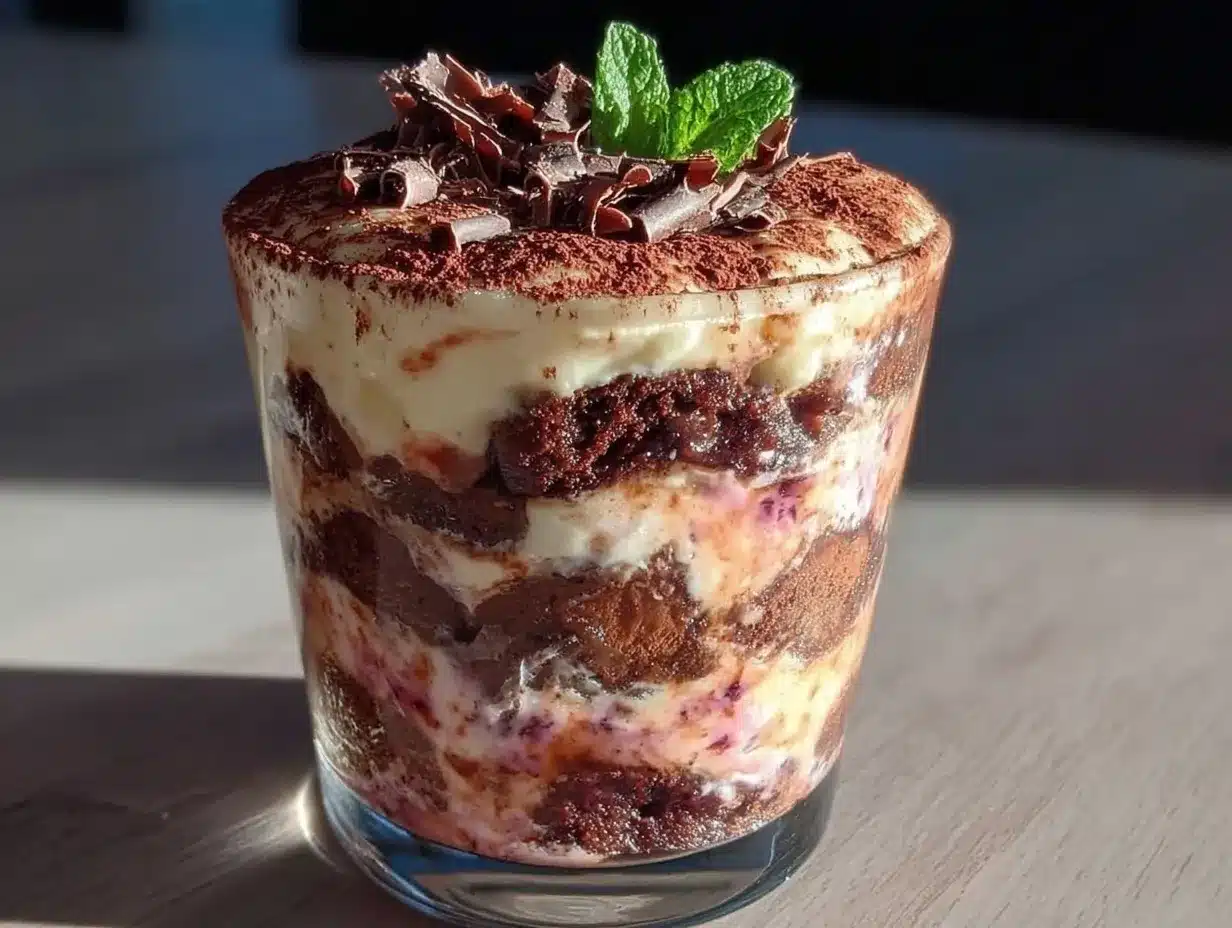 Einfaches Schoko-Espresso Tiramisu: Das perfekte Dessert ohne Backen 4 einfaches Schoko-Espresso Tiramisu preparation steps