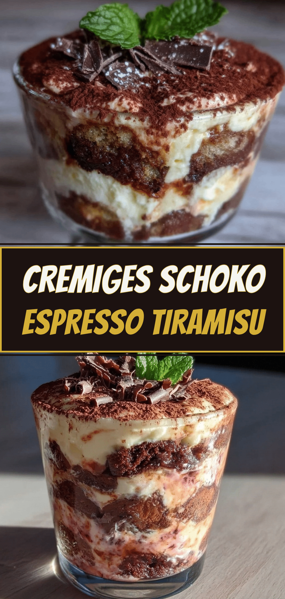 Einfaches Schoko-Espresso Tiramisu: Das perfekte Dessert ohne Backen 5 einfaches Schoko-Espresso Tiramisu recipe