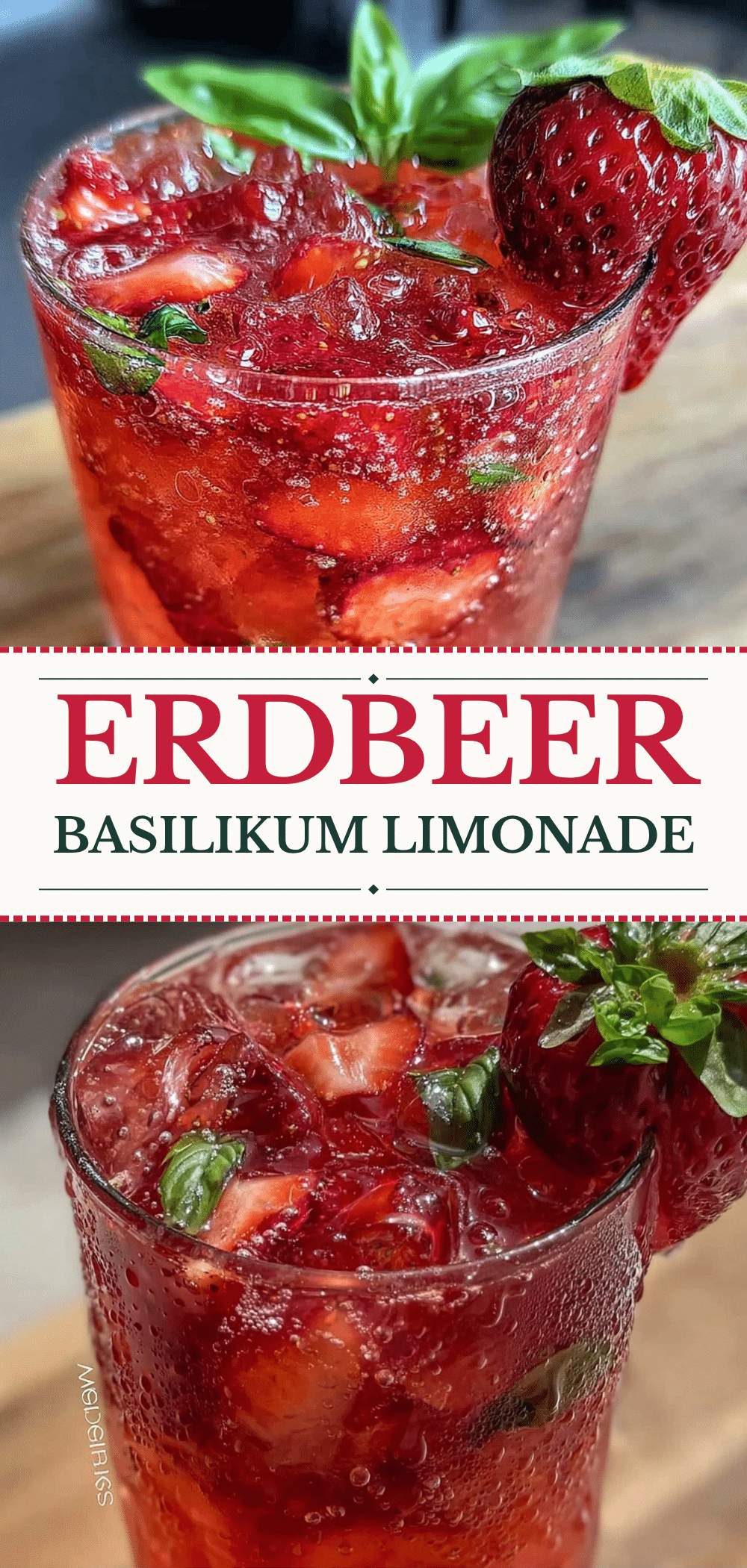 Einfache Erdbeer-Basilikum Limonade: Der perfekte Start 5 Erdbeer-Basilikum Limonade recipe