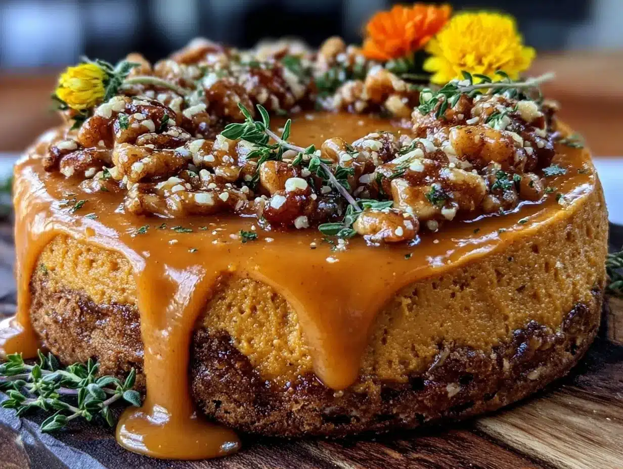 Einfacher Erntedankfest Kürbis-Cheesecake ohne Boden: 3 Zutaten & perfekt 4 Erntedankfest Kürbis-Cheesecake ohne Boden preparation steps