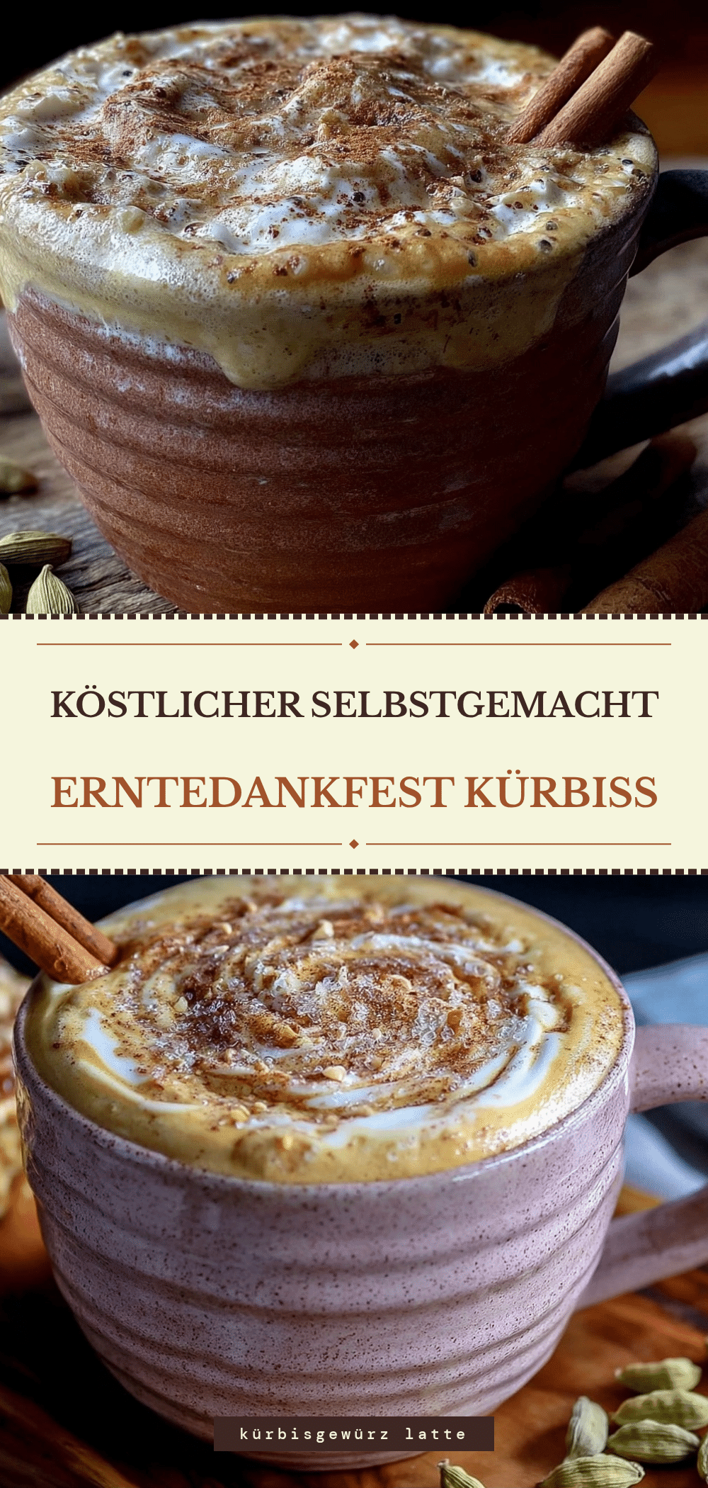 Einfacher Erntedankfest Kürbisgewürz Latte: 3 Zutaten & kein Stress 5 Erntedankfest Kürbisgewürz Latte recipe