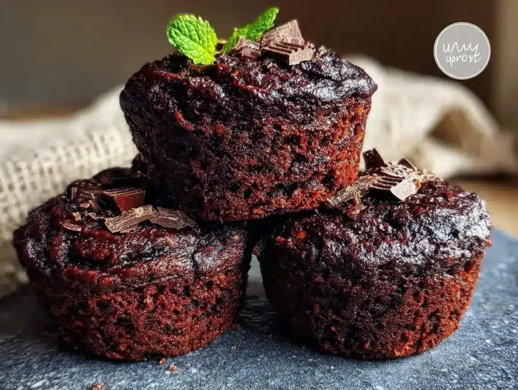 Glutenfreie Schoko-Muffins mit Kokosmehl - featured image