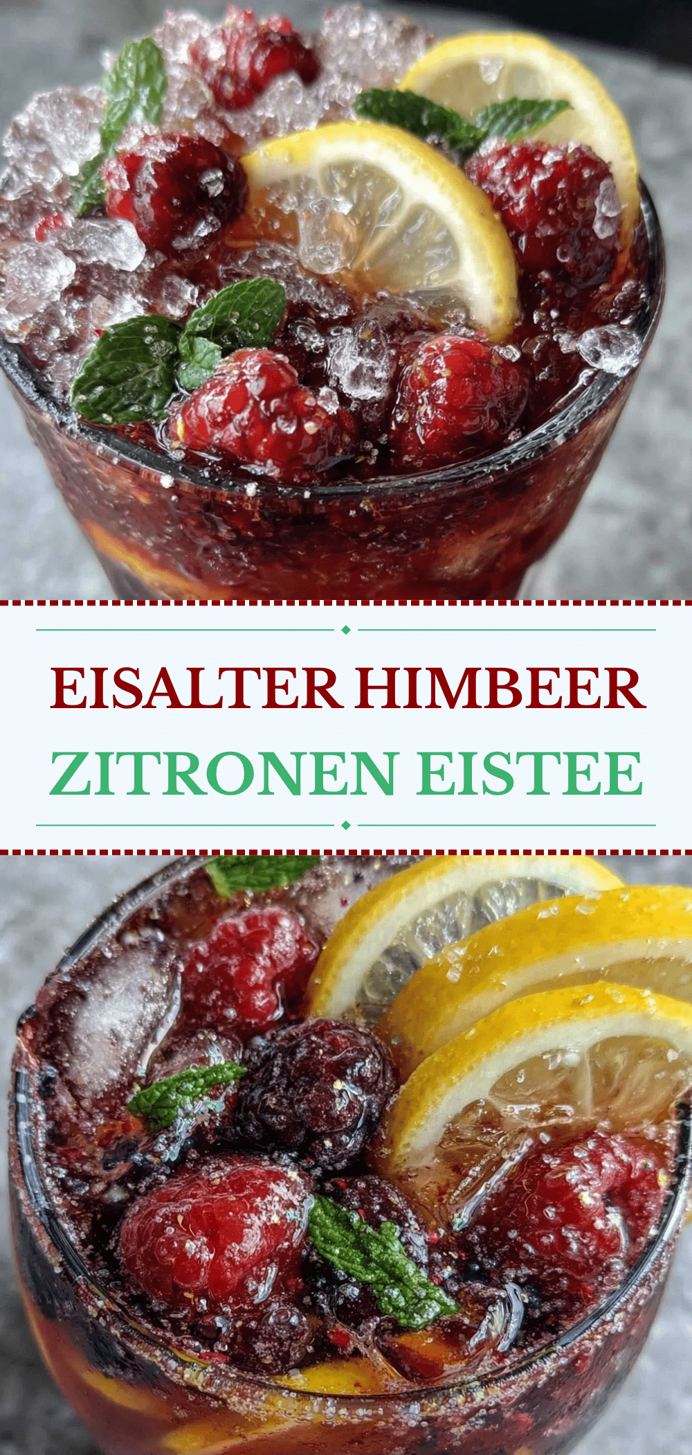 Himbeer-Zitronen Eistee: So einfach geht’s 5 Himbeer-Zitronen Eistee recipe