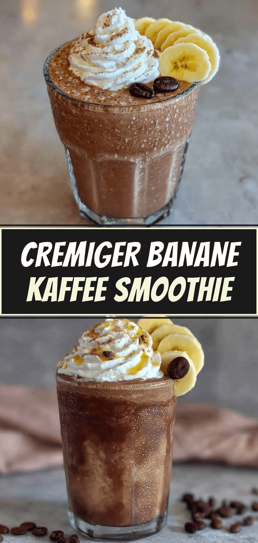Einfacher Kaffee-Bananen Smoothie: 5 Min. Rezept für Einsteiger 5 Kaffee-Bananen Smoothie recipe