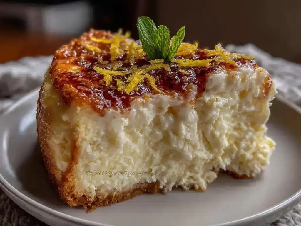 Keto Käsekuchen ohne Boden - featured image