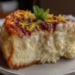 Keto Käsekuchen ohne Boden - featured image
