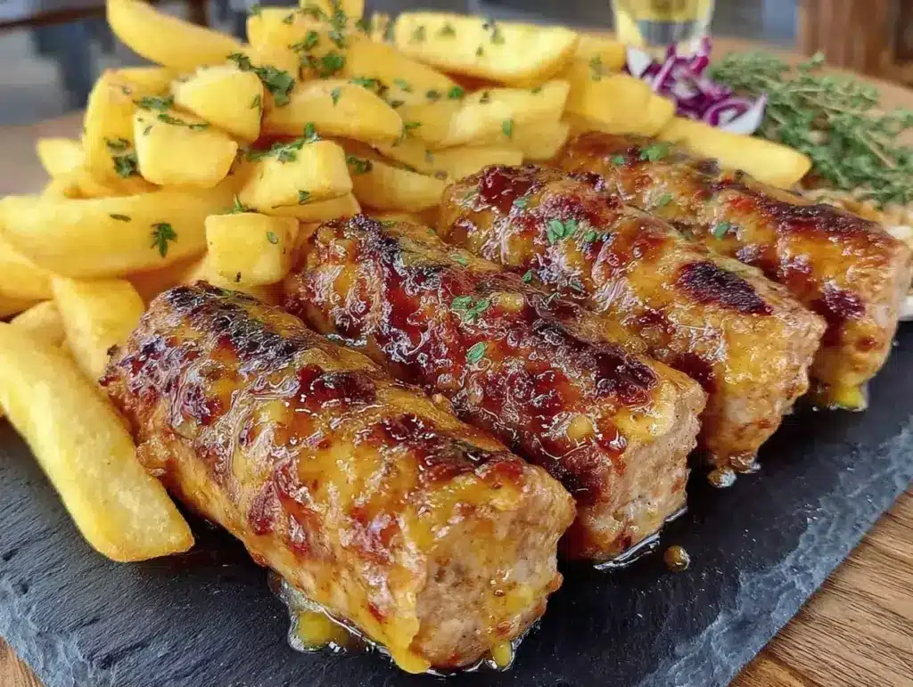 Knusprige Currywurst - featured image