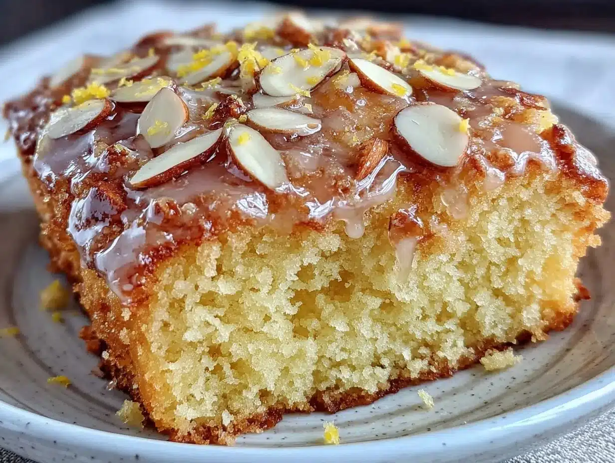 Einfacher Mandel-Zitronen Kuchen: So einfach gehts 4 Mandel-Zitronen Kuchen preparation steps