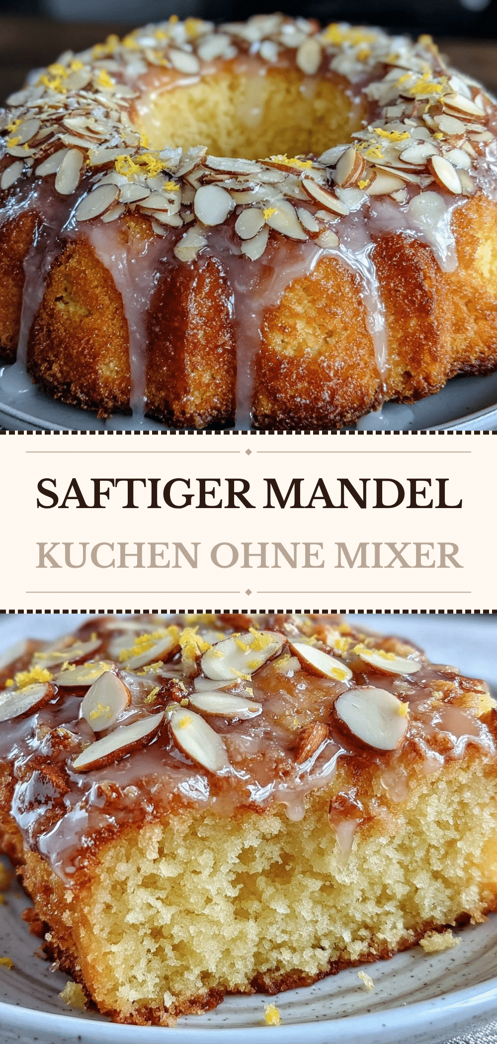 Einfacher Mandel-Zitronen Kuchen: So einfach gehts 5 Mandel-Zitronen Kuchen recipe