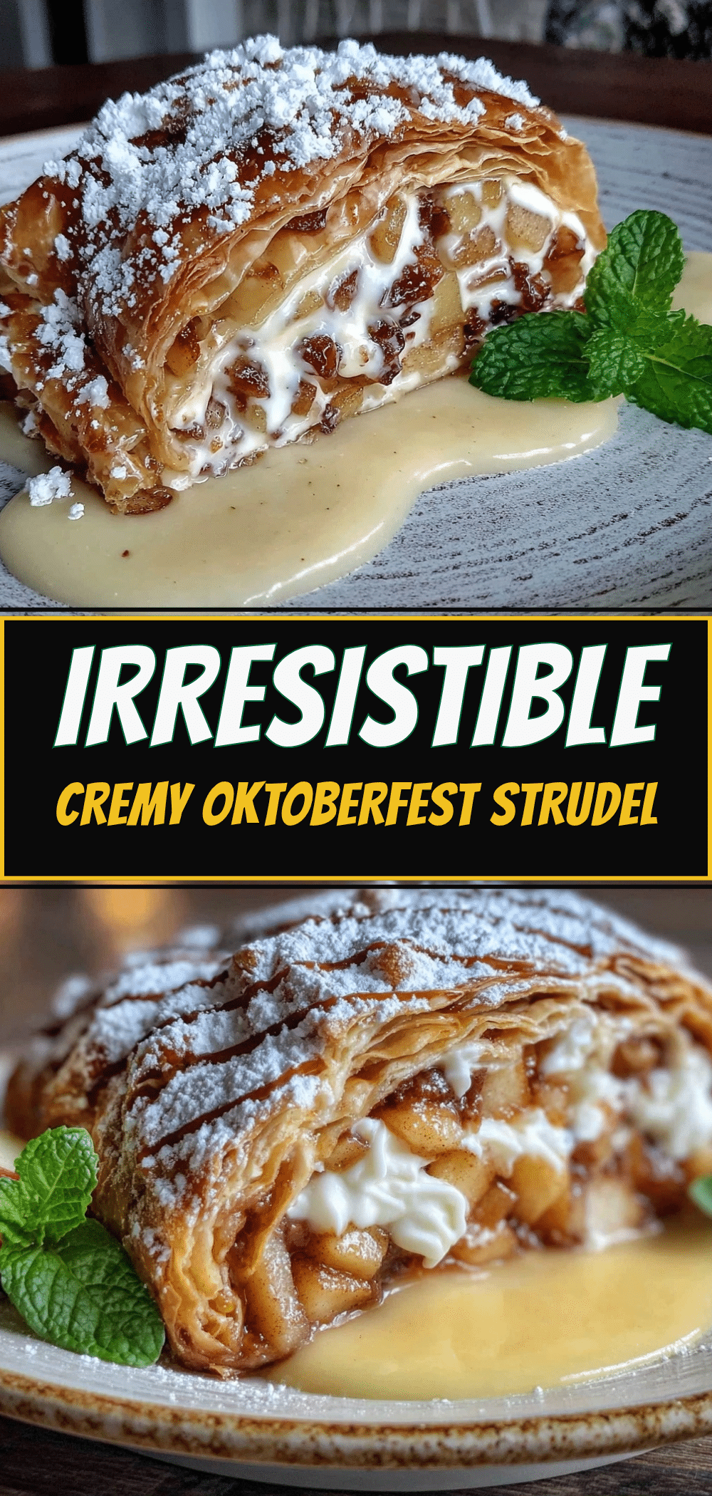 Oktoberfest Rahmstrudel: 5-Zutaten Rezept (Foolproof) 5 Oktoberfest Rahmstrudel recipe