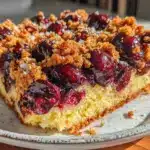 Schwäbischer Zwetschgenkuchen mit Streuseln - featured image