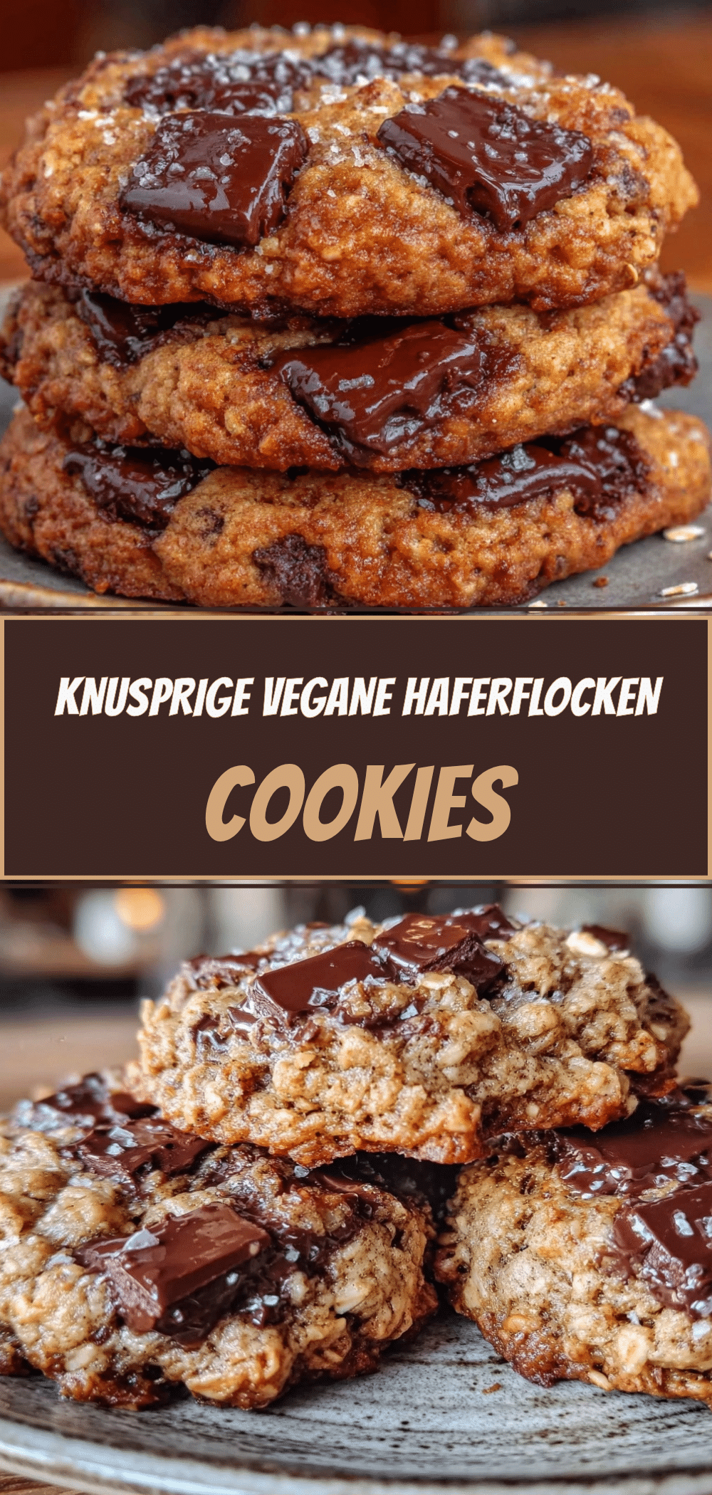 Vegane Haferflocken-Cookies: Die perfekte & einfache Anleitung 5 veganen Haferflocken-Cookies recipe