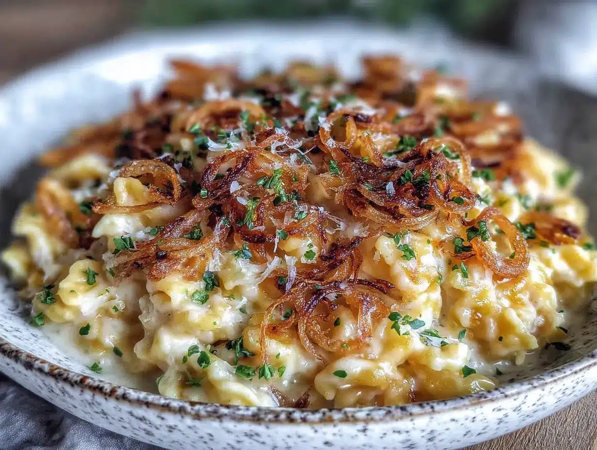 Cremige Käsespätzle in 20 Min: Endlich kleine Portionen 4 Cremige Käsespätzle preparation steps