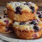 Glutenfreie Blaubeer-Muffins - featured image