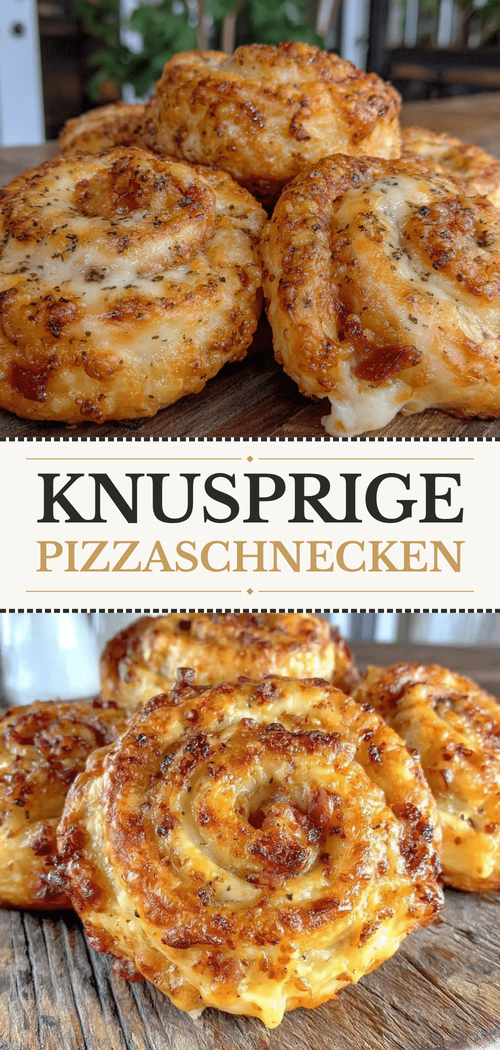 Günstige Pizzaschnecken: Einmal kaufen, 3x essen 5 Günstige Pizzaschnecken recipe
