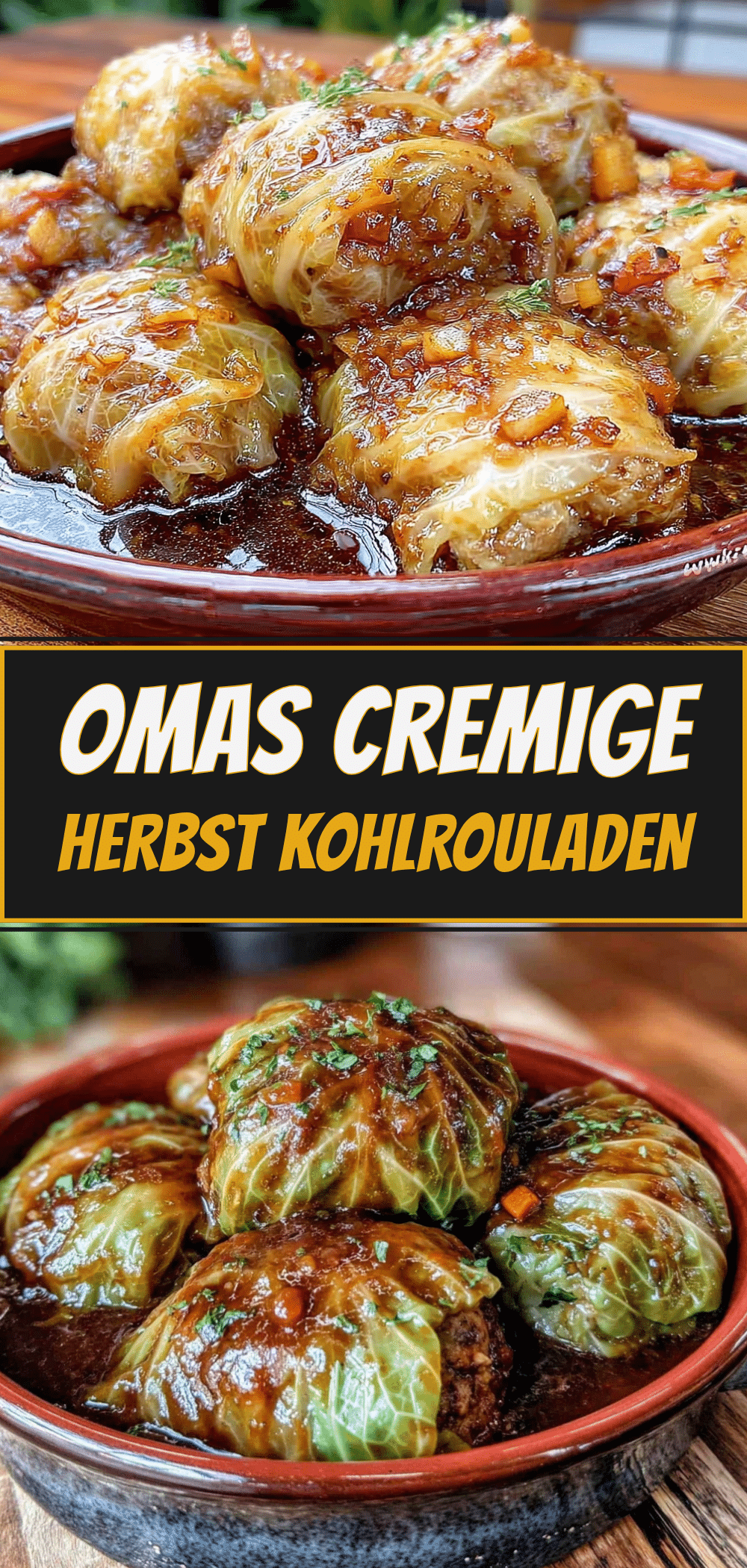 Herbst Kohlrouladen: Omas cremiges Rezept in 45 Min 5 Herbst Kohlrouladen recipe
