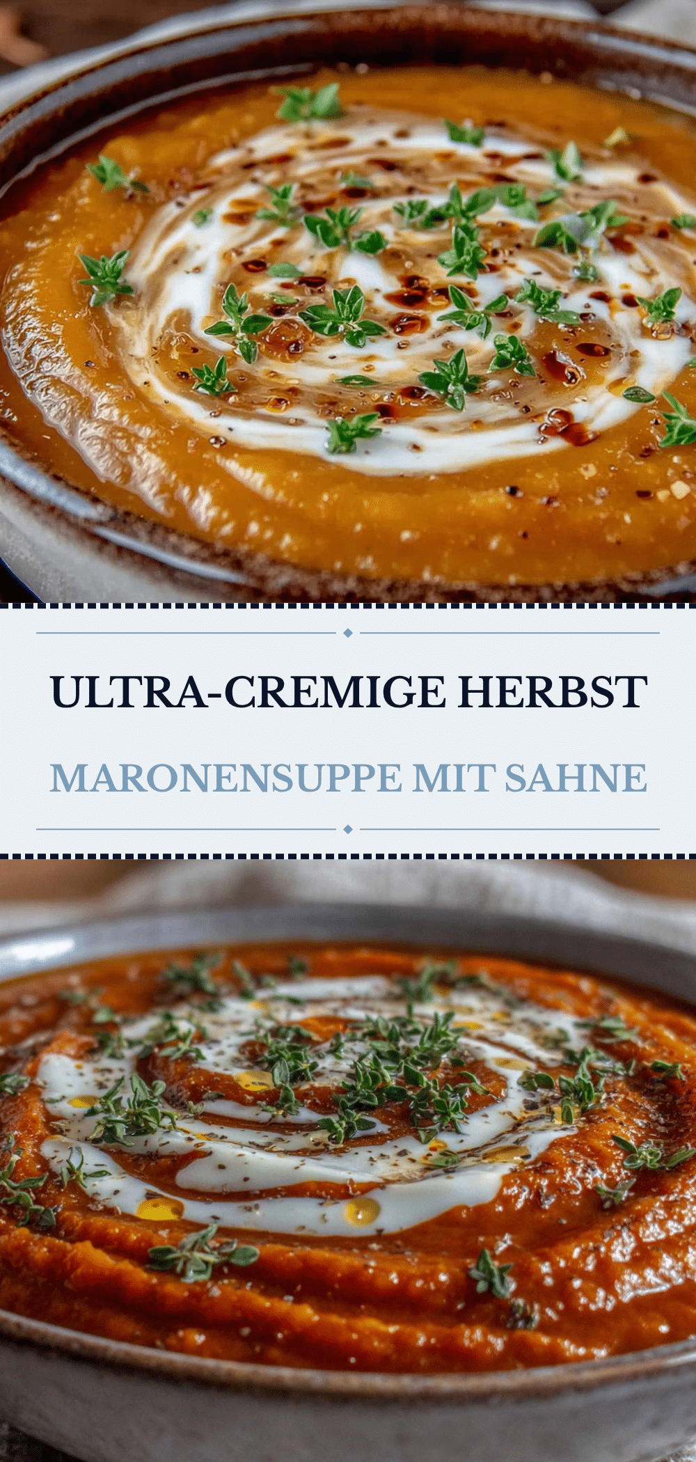 Herbst Maronensuppe: Perfekt, wenn du dich selbst kümmern musst 5 Herbst Maronensuppe recipe