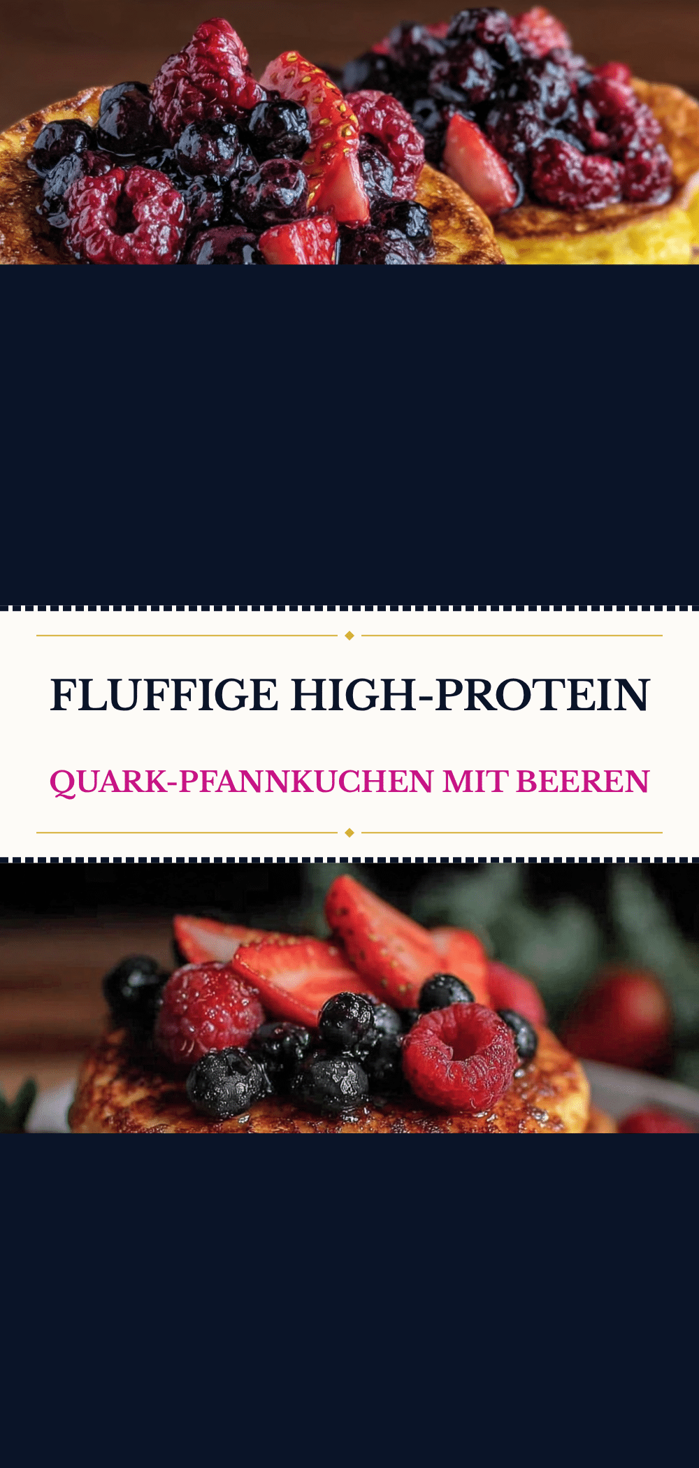High-Protein Quark-Pfannkuchen: Perfekte Selbstfürsorge für müde Tage 5 High-Protein Quark-Pfannkuchen recipe
