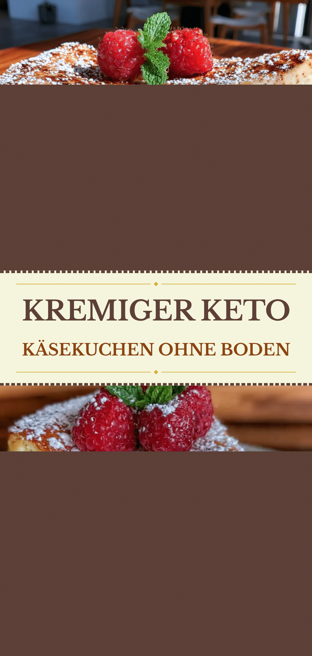 Keto Käsekuchen ohne Boden: 4x Einfrieren & Portionieren 5 Keto Käsekuchen ohne Boden recipe