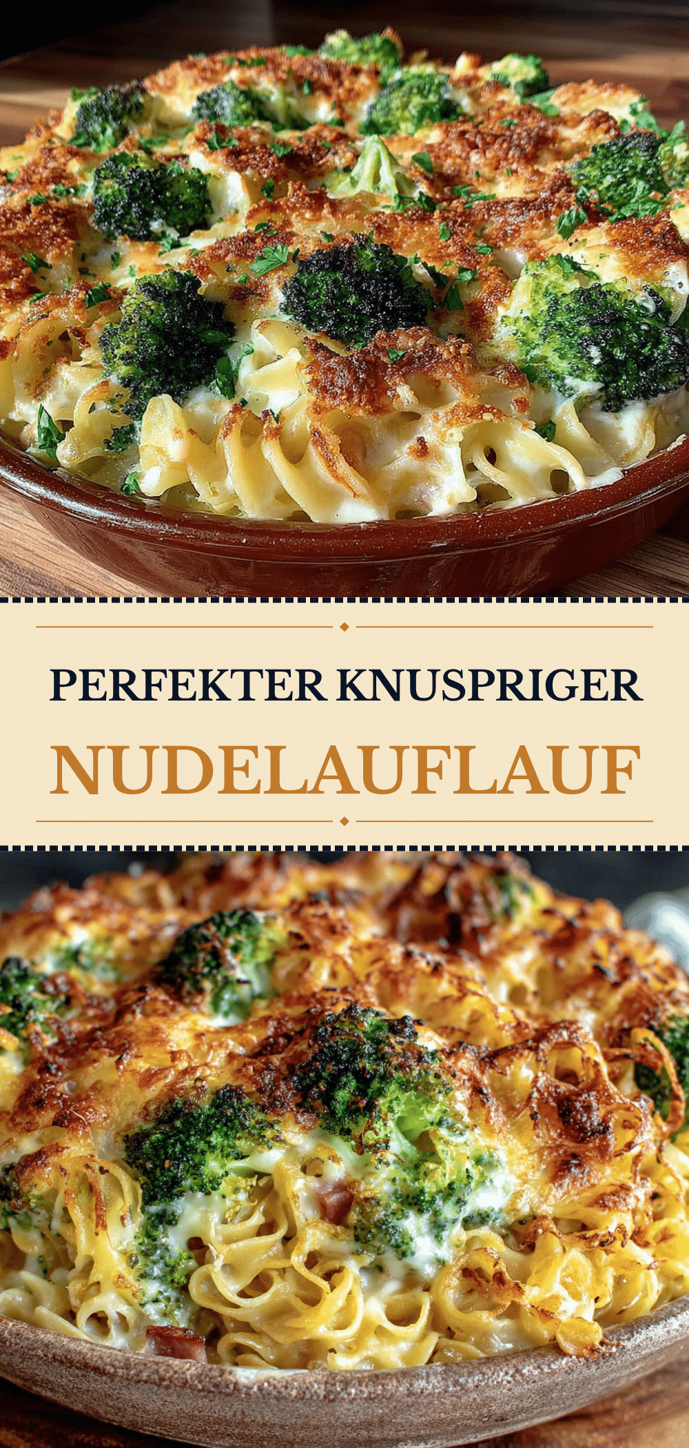 Knuspriger Nudelauflauf: 30 Min. Low Carb Dinner 5 Knuspriger Nudelauflauf Low Carb recipe