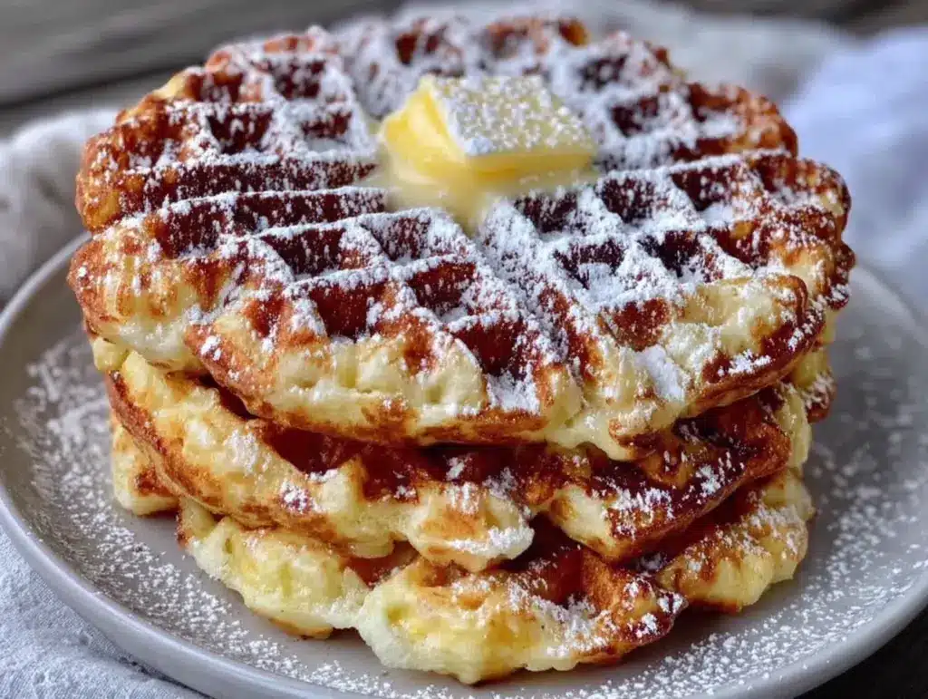 luftige Quark-Waffeln - featured image