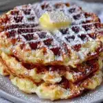 luftige Quark-Waffeln - featured image