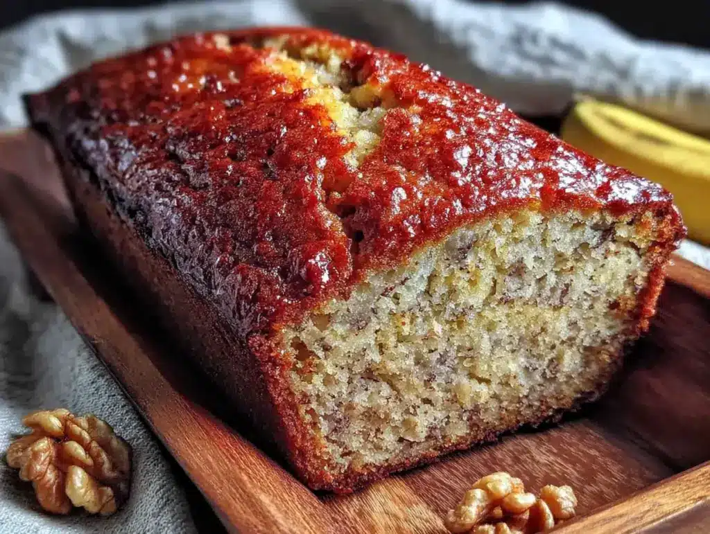 Saftiges Bananenbrot ohne Mixer - featured image