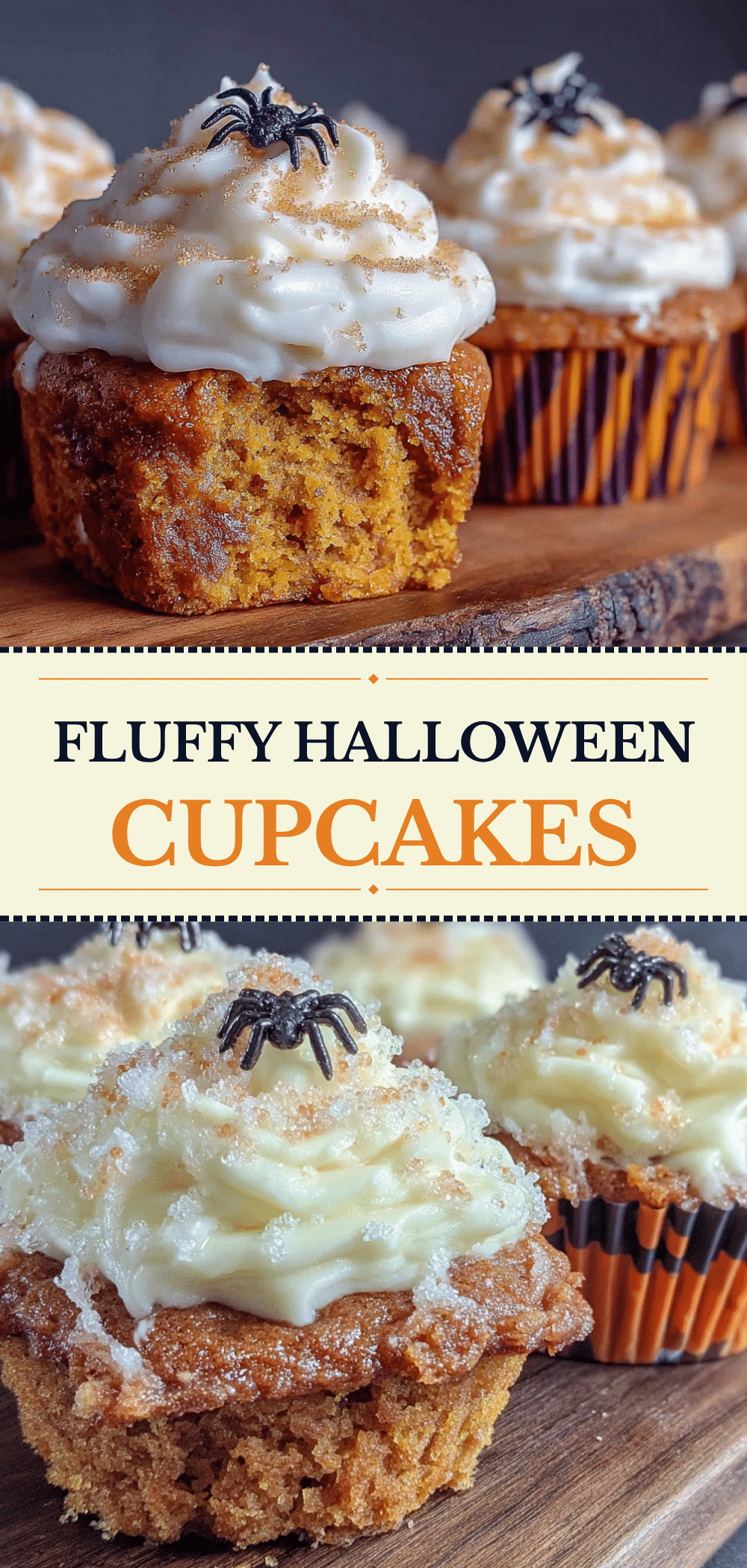 Smoker Kürbis-Cupcakes: 10 Min. Easy Halloween Rezept 5 Smoker Kürbis-Cupcakes recipe