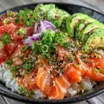 Sushi Bowl mit Lachs - featured image