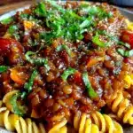 vegane Linsenbolognese - featured image
