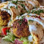 vegetarische Wraps mit Falafel - featured image
